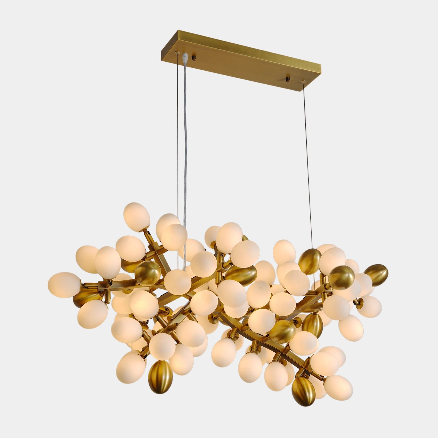 Vitis Lux Modern Grape Round Chandelier