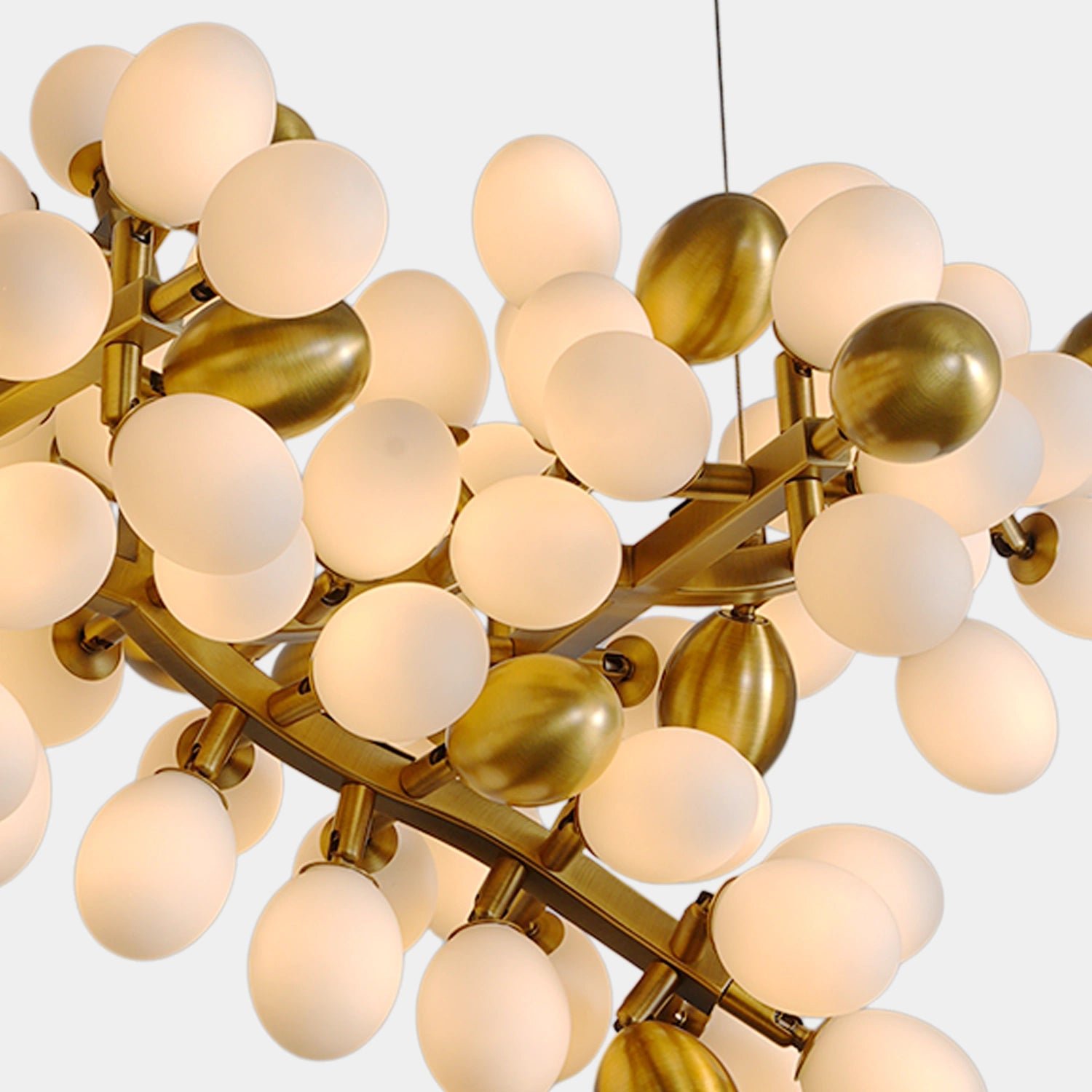 Vitis Lux Modern Grape Round Chandelier